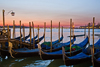 Venice, Italy: Morning light at San Marco Gondola Basin - photo by A.Beaton