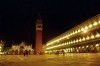 Italy - Venice / Venezia (Venetia / Veneto) / VCE : Piazza San Marco by night / Markusplatz (photo by J.Kaman)