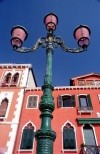 Italy - Venice / Venezia (Venetia / Veneto) / VCE : typical architecture - faades and lamp post (photo by J.Kaman)