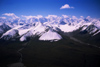 Kazakhstan - Tian Shan mountains and a river as it leaves a lake - photo by E.Petitalot