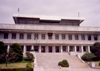 North Korea / DPRK - Panmujong: at the 38th paralell - cease fire line - DMZ (photo by Miguel Torres)