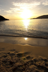 Malaysia - Pulau Perhentian / Perhentian Island: deserted beach - Pulau Redang National Marine Park - photo by Jez Tryner