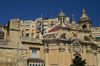 Malta: La Valetta - church faade - Church of St Paul the Shipwrecked - photo by A.Ferrari