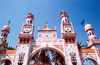 Melilla: Hernandez park - decoration for the fair / parque Hernandez - feria - photo by M.Torres