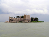 Montenegro - Crna Gora - Skadar lake: fortress on island - Grmozur islet - Montenegrin Alcatraz - photo by J.Kaman