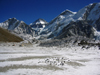 Nepal - Sagarmatha National Park - Everest Base Camp Trek: valley and peaks - photo by M.Samper