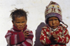Mustang district, Annapurna area, Dhawalagiri Zone, Nepal: village children - photo by W.Allgwer