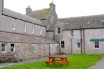 Orkney island - Skara Brae - Skaill House - Rear View - photo by Carlton McEachern