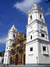 Panama City: Catedral Metropolitana, Casco Viejo area - the historic District of Panama - UNESCO world heritage site - Patrimonio de la Humanidad - photo by H.Olarte