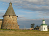 Russia - Solovetsky Islands: Monastery tower and chappels - photo by J.Kaman