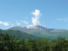 Chechnya, Russia - landscape with mountains in summer - Northern Caucasus mountains - photo by A.Bley