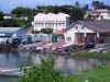 St Lucia: fishing village - boats - photo by R.Ziff