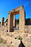 Sant'Angelo, Fluminimaggiore, Sardinia / Sardegna / Sardigna: Punic-Roman temple of Antas - Carthaginian gate - photo by M.Torres