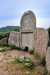 Dorgalia / Durgli, Nuoro province, Sardinia/ Sardegna / Sardigna: Dorgali - sa Ena 'e Thomes Giants' grave - megalithic gallery grave - Bronze Age Nuragic civilization - Tombe dei Giganti - photo by M.Torres