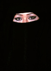 Riyadh / Riade / RUH: Ukrainian genes under a black abayya - local burka