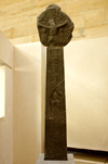 Scotland - Edinburgh: this 14th century cross in the Museum of Scotland comesfrom Eilean Mor, Argyll - photo by C.McEachern
