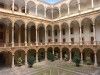 Sicily / Sicilia - Palermo: Palace of the Normans / Palazzo dei Normanni - Piazza Indipendenza - Royal Palace - court (photo by C.Roux)