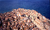 Sicily / Sicilia - Cefal: the town and the Tyrrhenian Sea (photo by W.Allgower)