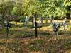 Slovakia - Ruzomberok - Vlkolinec village: cemetery - UNESCO World Heritage site - Zilina district - photo by J.Kaman