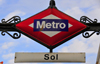 Madrid, Spain / Espaa: metro sign - Sol station - Puerta del Sol - photo by M.Torres