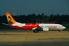 Colombo, Sri Lanka: stunning tail - Air India Express Boeing 737-8Q8 VT-AXE (cn 29368/1910) - Colombo Bandaranaike International Airport (IATA: CMB, ICAO: VCBI) - airliner - Katunayake - photo by M.Torres