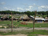 Sudan - Juba - Central Equatoria state: huts in the administrative centre of South Sudan - photo by L.Gewalli