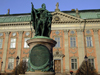 Stockholm, Sweden: Riddarhuset - statue of Gustav II Adolph - photo by M.Bergsma