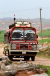 Syria - Afamia / Apamea: school bus (photo by J.Wreford)