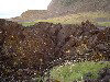 Tristan da Cunha: lava field (photo by Captain Peter)