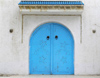 Tunisia - Kairouan: decorated door in the Medina (photo by J.Kaman)