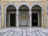 Tunisia - Kairouan: courtyard of Zaouia of Sidi Abid el-Ghariani (photo by J.Kaman)