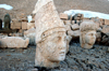 Turkey - Mount Nemrut / Mount Nimrod NP: statue heads - photo by C. le Mire