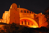 Istanbul / Constantinople, Turkey: Hagia-Sophia at night - Eminn-District - photo by M.Torres