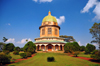 Kampala, Uganda: Baha'i Temple on Kikaaya Hill - green domed building designed by Charles Mason Remey - photo by M.Torres