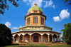 Kampala, Uganda: Baha'i Temple on Kikaaya Hill - green domed building - architect Charles Mason Remey - Bah' House of Worship - photo by M.Torres