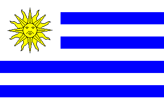 Uruguay - flag (Republica Oriental del Uruguay, Uruguai)
