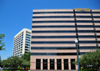 Boise, Idaho, USA: Wells Fargo building and Syringa bank, from Grove plaza - photo by M.Torres