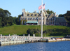 Newport, Rhode Island, USA: Harbor Court - now the New York Yacht Club - photo by G.Frysinger
