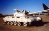 USA - Mobile (Alabama): T-54 - captured Iraqi tank - Gulf war - Soviet built - main battle tank - arms - weapons - photo by M.Torres