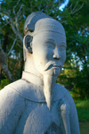 Hue - vietnam: Minh Mang Mausoleum - statue - photo by Tran Thai