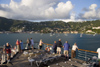 St. Thomas - USVI : Charlotte Amalie from a cruise ship - deck (photo by David Smith)