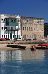 Stone Town, Zanzibar, Tanzania: Old Customs house and the former Grand Hotel - Mzingani road - photo by M.Torres