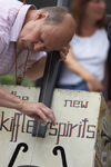 The New Kiffle Spirits, Street musicians, Prague, Czech Republic - photo by H.Olarte