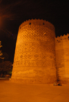 Iran - Shiraz: the castle at night - Karim Khan Zand citadel - photo by M.Torres