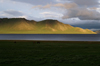 Khorgo-Terkhiin Tsagaan Nuur NP, Mongolia: hills and lake in the rich evening light - photo by A.Ferrari