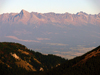 Slovakia - Nizke Tatry / Low Tatras: Demanovska Valley - Zilina Region, Central Slovakia - view towads High Tatras and Mount Krivan, Slovak national symbol in Presov Region, Eastern Slovakia - photo by J.Kaman