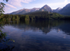 Slovakia - Strba, Poprad District - Presov Region: Lake Strba - Sports resort and place of Winter Olympics - Strbske Pleso - photo by J.Fekete