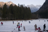 Slovenia - Jezersko / Gemeinde Seeland - Upper Carniola / Gorenjska region: Frozen lake - on the Austrian border high up in the Kamnik Alps - photo by I.Middleton