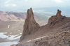 Mount Erciyes / Erciyes dag, Kayseri province, Central Anatolia, Turkey: rock formations - photo by J.Kaman